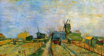 Vincent Van Gogh : Vegetable Gardens in Montmartre III